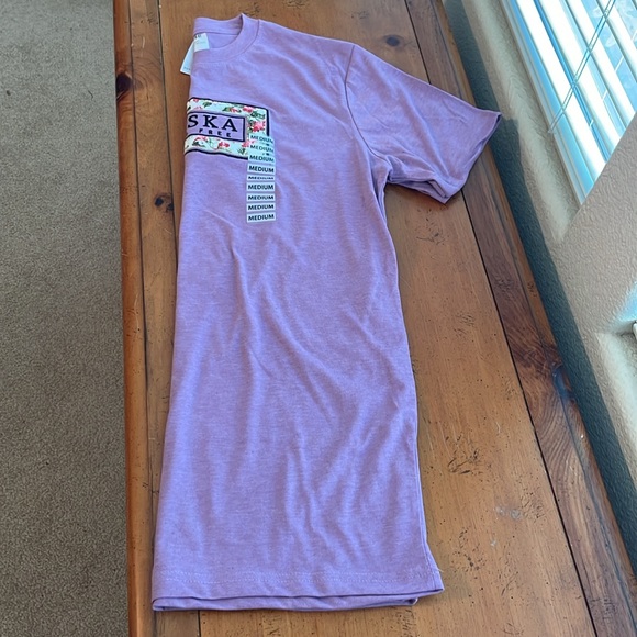 Alaska Lavender Short Sleeved T-Shirt - Picture 6 of 7